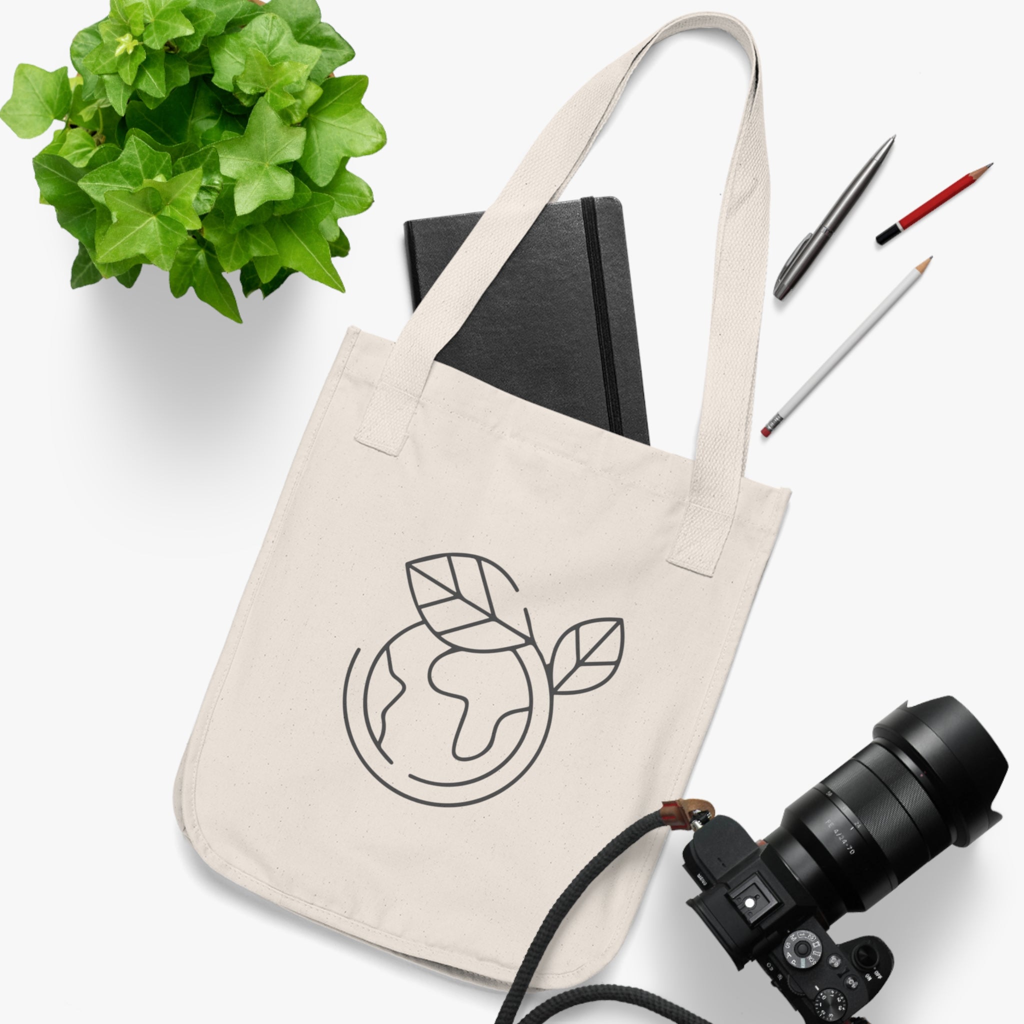 Certified Organic Canvas Tote Bag