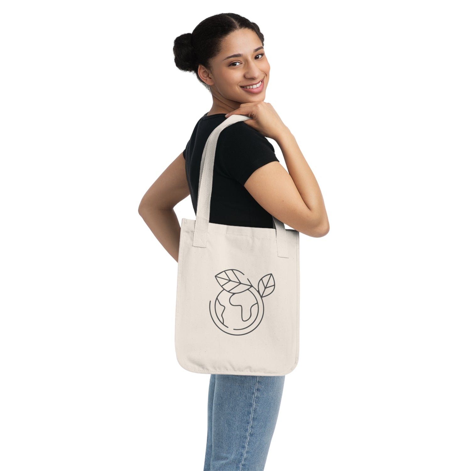 Certified Organic Canvas Tote Bag