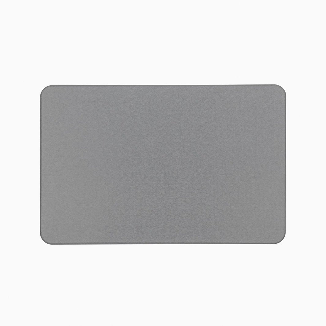 MONDANO™ Diatomaceous Earth Stone Bath Mat - Uncarved Graphite Grey